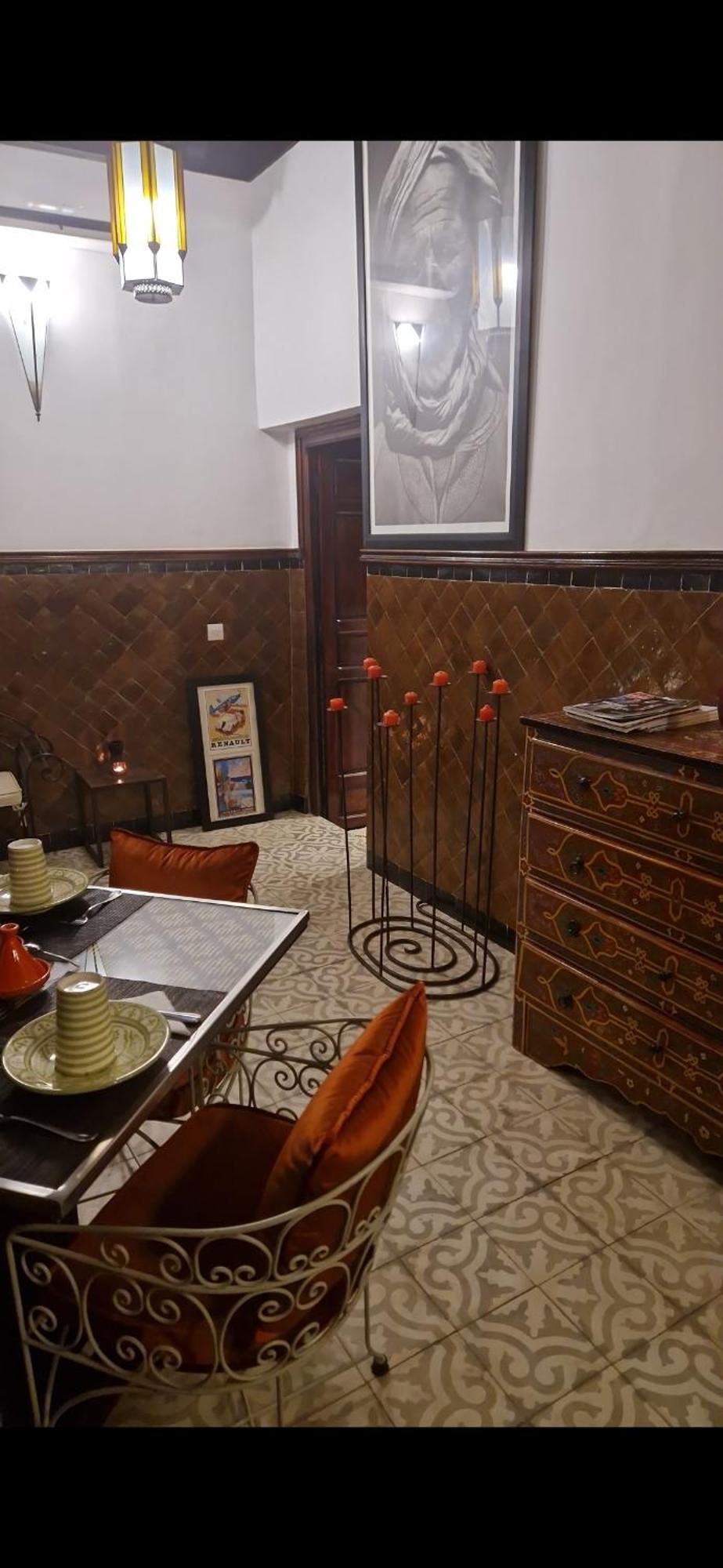 Riad Les Nuits De Marrakech مراكش المظهر الخارجي الصورة Interior of the hotel